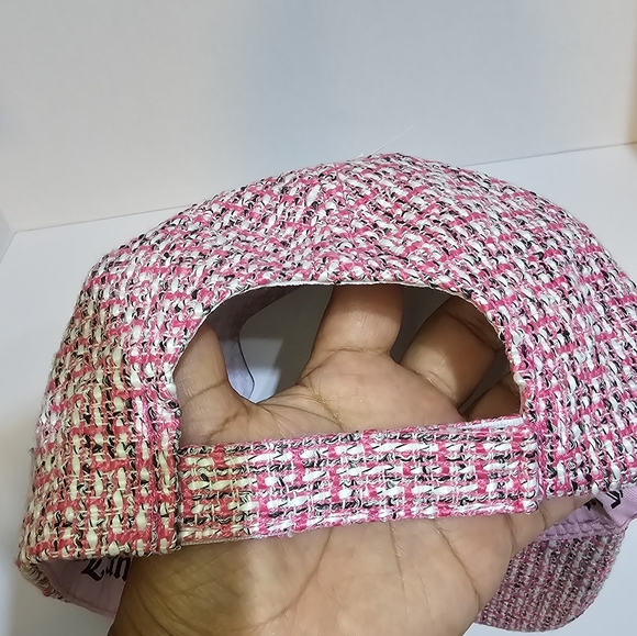 Bundle Women's Juicy couture hats/ tweed cap, adjustable back, NWT One Size - Picture 6 of 10